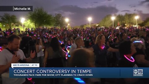 Tempe plans to cite organizer of large Christian concert