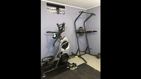 Bowflex Max Trainer, Pushup's, and Pullup's