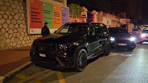 Brabus 800 GLS63 is brutal in Mobaco night 🤩 [4k 60p]