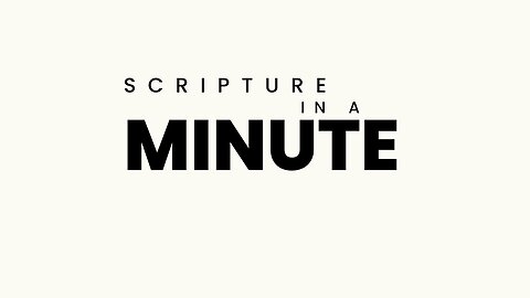 Romans 16 - Scripture in a Minute