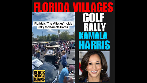 KH #6 Excited crowd in The Villages shows up for Kamala Harris rally!