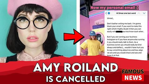 Tik Tok Star Amy Roiland Gets Called Out For CRINGE Self Entitlement | Famous News