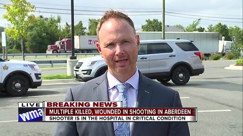 WMAR 2 News' Brian Kuebler reports from Aberdeen SHooting