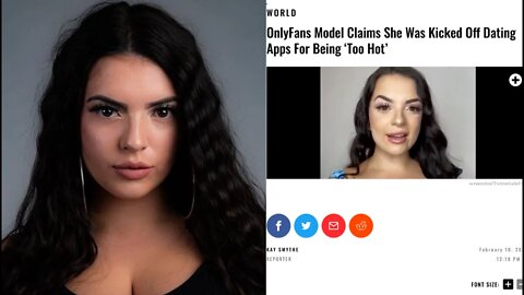 SHE EXTRA AVERAGE AT BEST! Onlyfans Model REVEALS Being BANNED From Apps For Being TOO ATTRACTIVE