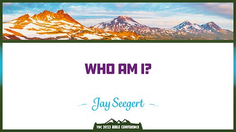 Jay Seegert: Who Am I?