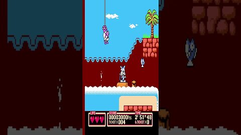 Perninha e amigos em uma super aventura "Tiny Toons Adventures 2: Trouble Wackyland" (NES) #shorts