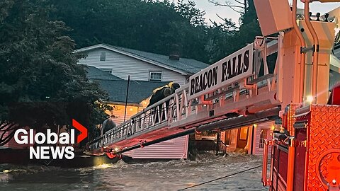 1 dead, 1 missing in Connecticut as flash floods swamp parts of state