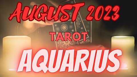 AQUARIUS ♒️- Re-discovering your own power after loss!⚡️⭐️August Tarot #tarotary #aquarius #tarot