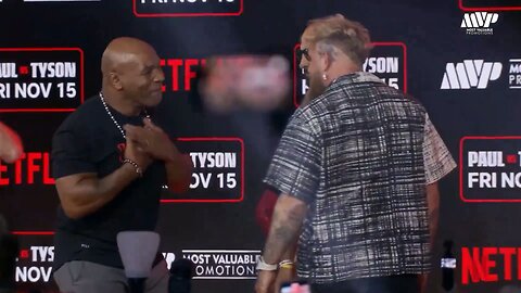 Jake Paul and Mike Tyson Beef During Pre-Fight Show