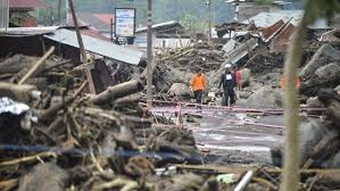 Flash flood disaster in the Flatlands of West Sumatra, Indonesia