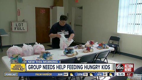 Pasco County program helping feed hungry kids needs your help