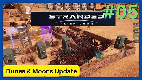 Stranded: Alien Dawn #5 | Insane Difficulty, Desert Biome, Jason Moon