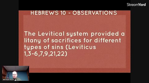 BDS 55 - Question 9: Hebrews 10:26