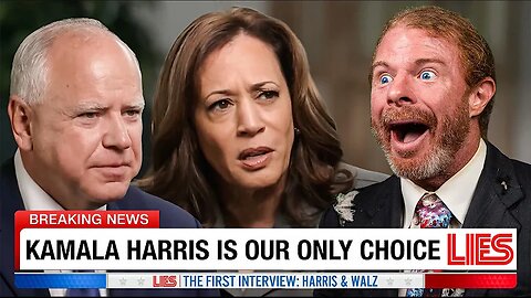 JP Sears Interviews Kamala and Tim Walz! (SHORT)