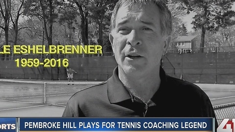 Pembroke Hill plays for tennis coaching legend