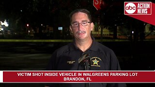 Woman found shot in car outside Brandon Walgreens | Press Conference