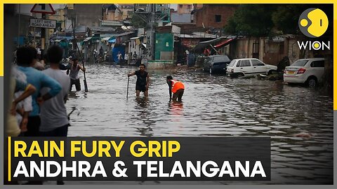 India: Torrential rains kill 8 in Andhra Pradesh & 1 in Telangana | Latest English News | WION