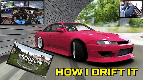 How I Drift Brooklyn Park (CToretto's Track) | Assetto Corsa | Steering Wheel Drift