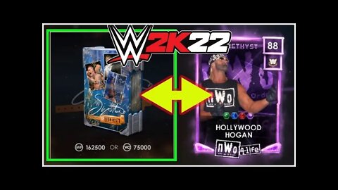 WWE 2K22: MY FACTION - PART 20 - GOD MODE HOLLYWOOD HOGAN & ANOTHER BOX OF CARDS!