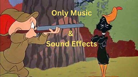 If Cartoons were only Music and Sound Effects