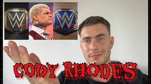 Will Cody Rhodes be the next WWE champion ??????