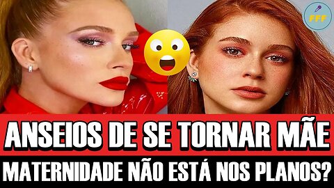 Marina Ruy Barbosa Abre o Coração Sobre Seus Planos de Maternidade e seu Contrato com a Globo