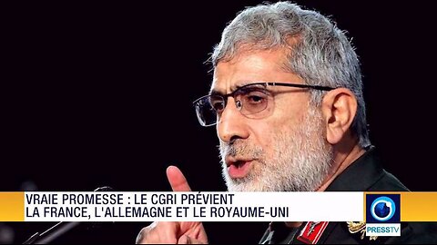 ▶️ Vraie Promesse: le CGRI prévient la France, l'Allemagne et le Royaume-Uni