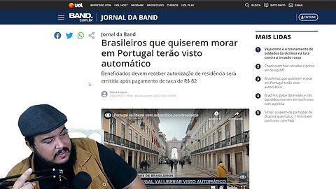 Brasileiros que querem morar em Portugal terão visto automático