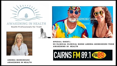 A discussion on Cairns 89.1 FM with Andrea from Awakening in Health