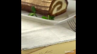 Tiramisu Christmas Roll