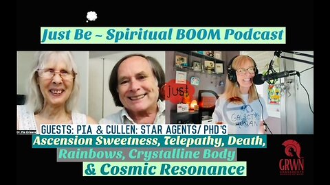 Just Be~SpBOOM: Pia & Cullen~Star Agents/PhD's: Death/Rainbows/Crystalline Body/Cosmic Resonance