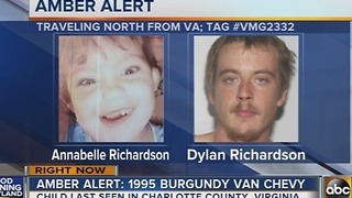 AMBER Alert issued for 4-year-old Virginia girl