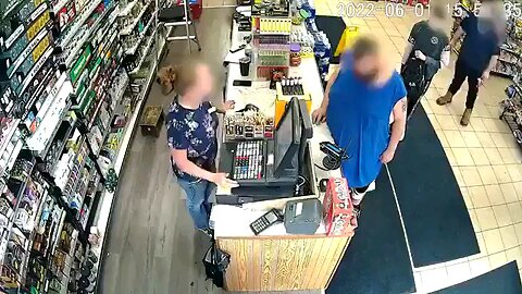 Video of a 12 year old kid in Michigan robbing a gas station at gun point Is it time for a president