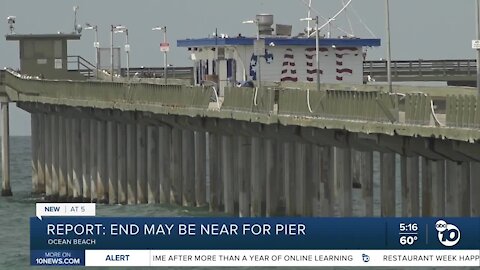 End may be near for Ocean Beach Pier, report says