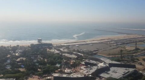 SOUTH AFRICA - Durban - Aerial video of Durban Point Waterfront (Video) (eoH)