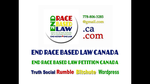 ERBL Where To Find Us - END RACE BASED LAW Canada