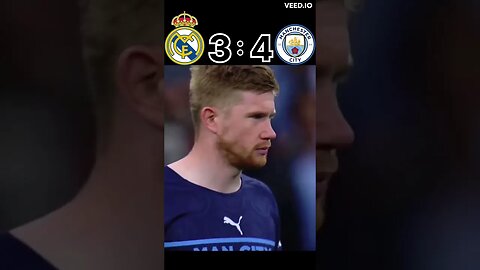 Real Madrid vs Manchester City Champions league 2022 #vibe #football #highlights #shorts