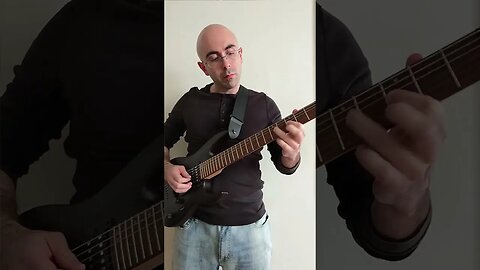 7/8 Metal Riff - Use it during Solos :) Guitar Performance