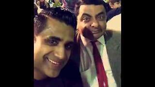 Mr Bean impersonator