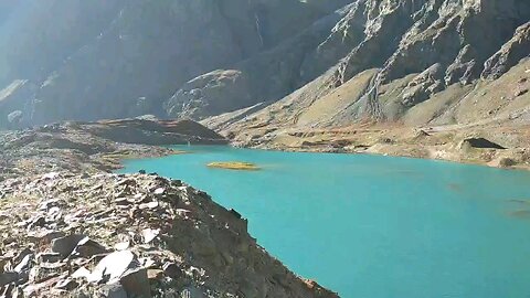 Hidden Glacier Lake of india