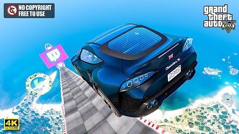 GTA 5 CAR stunt game play