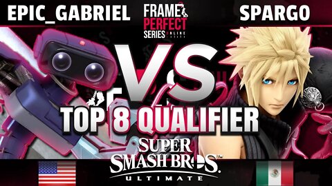 FPS Online Top 8 Qualifier - IluZ | Epic_Gabriel (ROB) vs. XTR | Sparg0 (Cloud) - Smash Ultimate