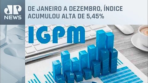 IGP-M teve variação positiva de 0,45% em dezembro, diz FGV/IBRE