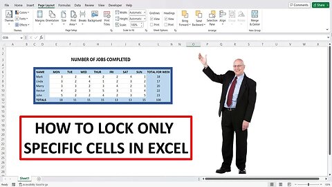 How To Lock Specific Cells In Excel