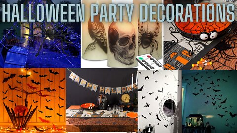 Halloween party decorations. Available on amazon.