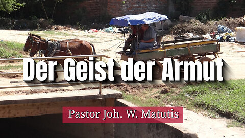 Der Geist der Armut