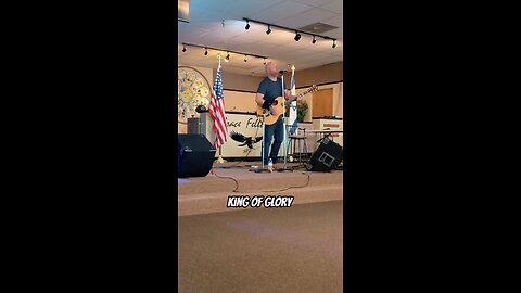 KING OF GLORY #live #liveclip #church #originalmusic #acousticguitar #shorts