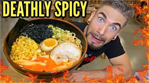 CAROLINA REAPER RAMEN CHALLENGE (Deathly Spicy) | Spiciest Ramen Noodle in New Jersey | Killer Ramen