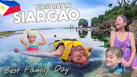 AMAZING First Day in the PHILIPPINES 🇵🇭 Our British Family in Siargao