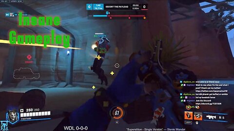 "Aquamarine's Junkrat Madness